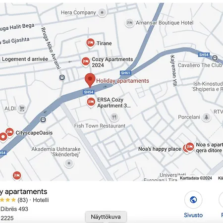 アパート Holiday Apartments